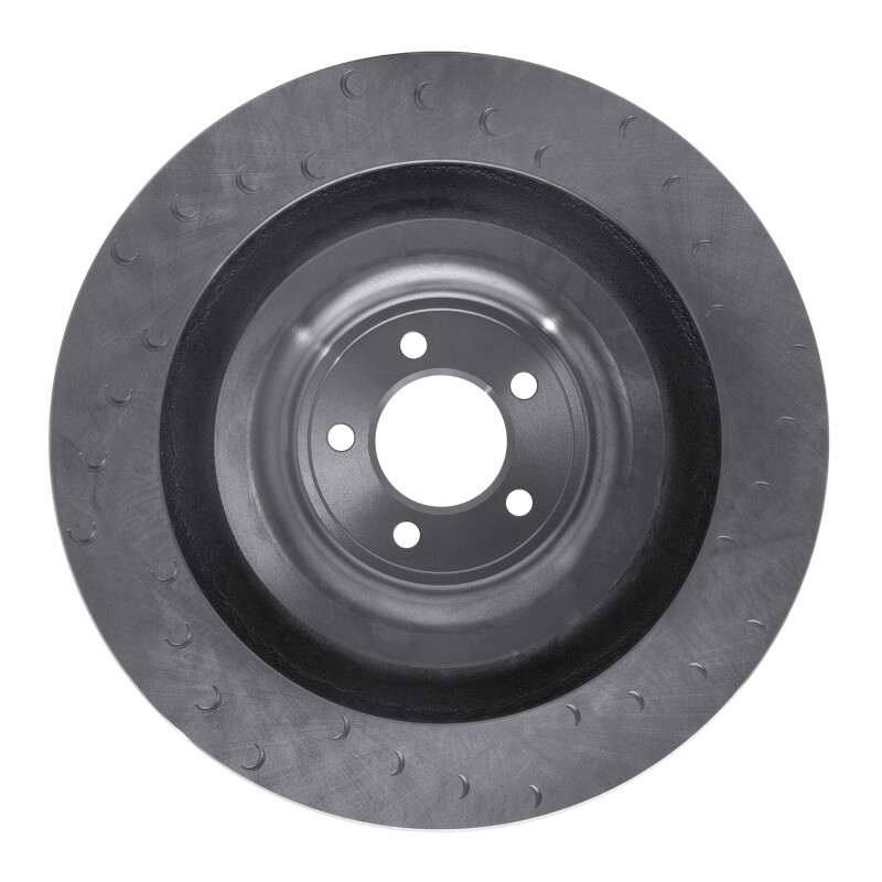 Jaguar XKR Brake Rotor (1) - Front Left - DFC - Slotted - `08-`09