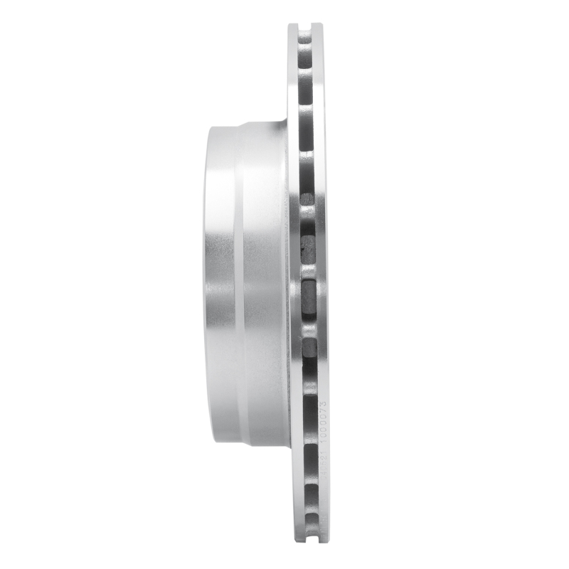 Jaguar XKR Brake Rotor (1) - Rear Right - DFC - Drilled & Slotted - Silver - `95-`06