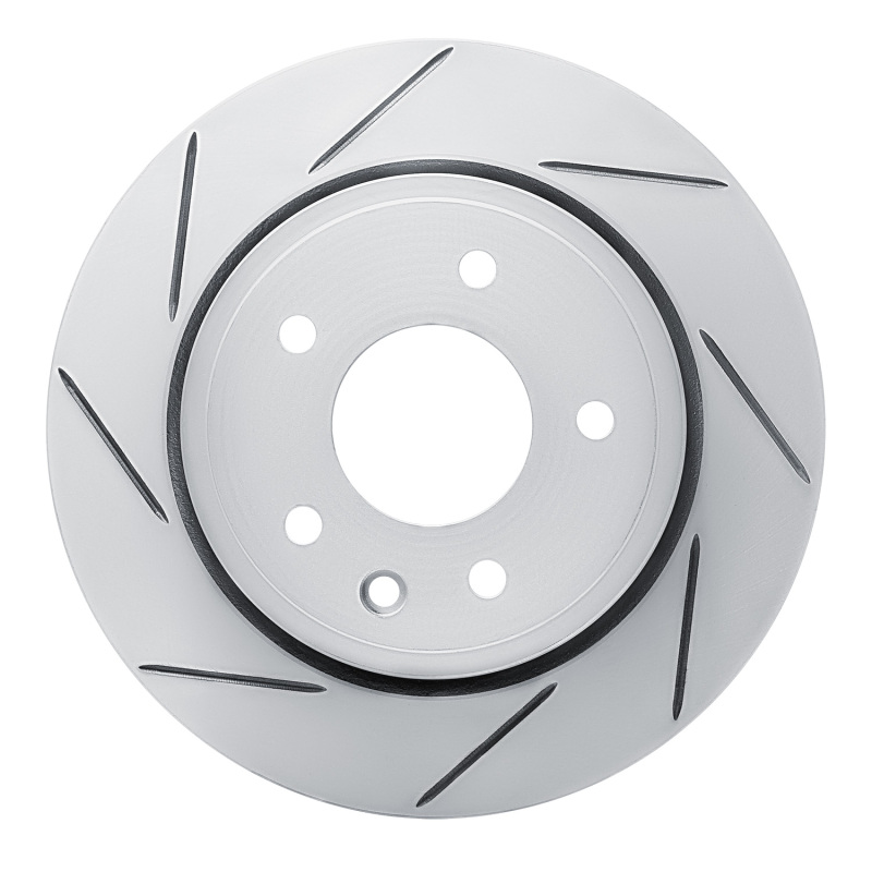 Jaguar XJS Brake Rotor (1) - Rear Left - DFC - Geoperformance Slotted - `95-`06