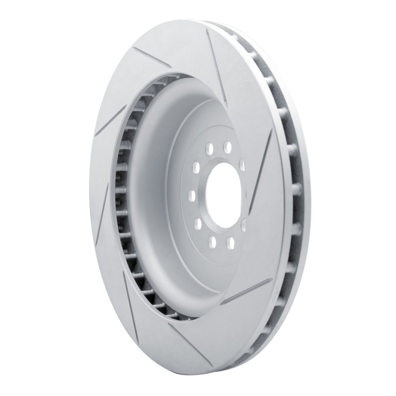 Jaguar XJR Brake Rotor (1) - Front Left - DFC - Slotted Geoperformance - `03-`05