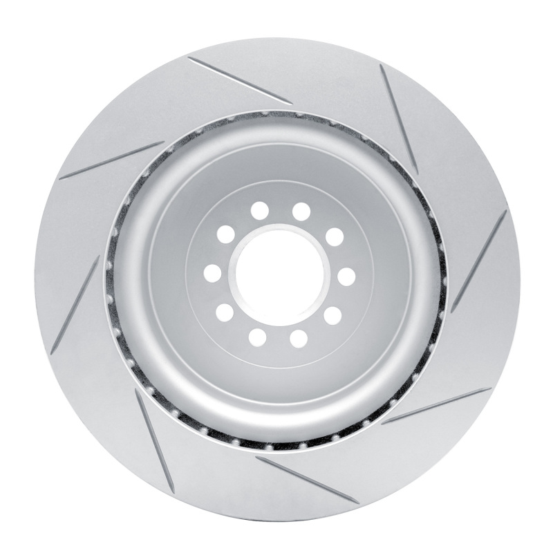 Jaguar XJR Brake Rotor (1) - Front Left - DFC - Slotted Geoperformance - `03-`05