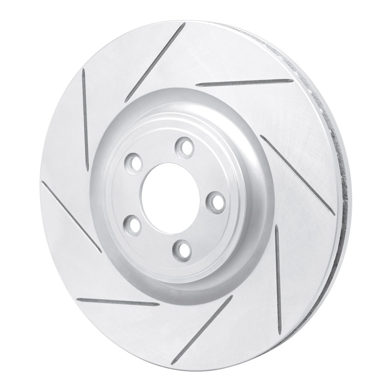 Jaguar XK Brake Rotor (1) - Front Left - DFC - Slotted Geoperformance - `06-`21