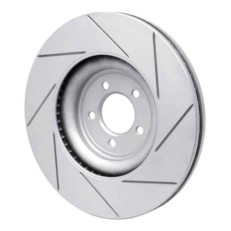 Jaguar XK Brake Rotor (1) - Front Left - DFC - Slotted Geoperformance - `06-`21