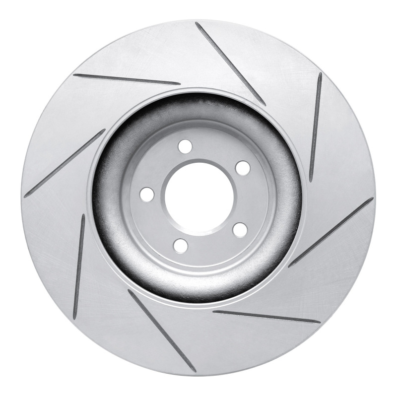 Jaguar XK Brake Rotor (1) - Front Left - DFC - Slotted Geoperformance - `06-`21