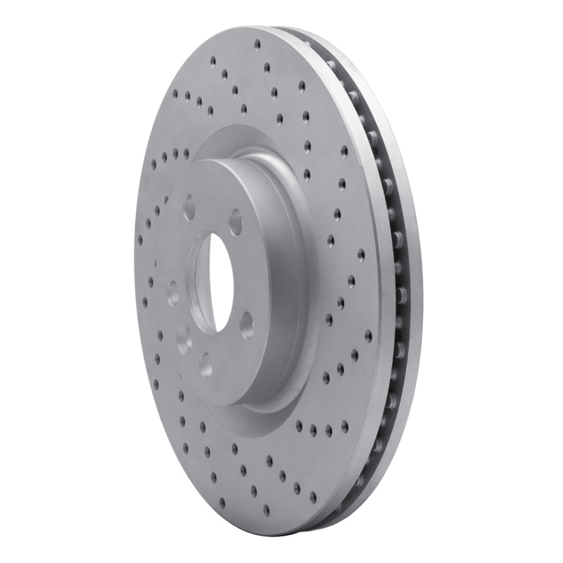 Jaguar E-Pace Brake Rotor (1) - Front Right - DFC - Geoperformance Drilled - `15-`19