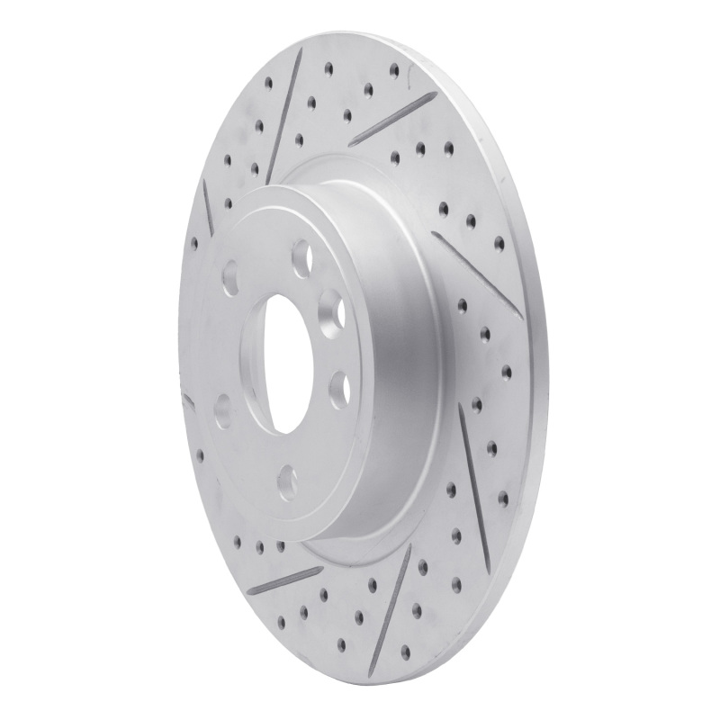 Jaguar E-Pace Brake Rotor (1) - Rear Left - DFC - Drilled & Slotted Geoperformance - `15-`20