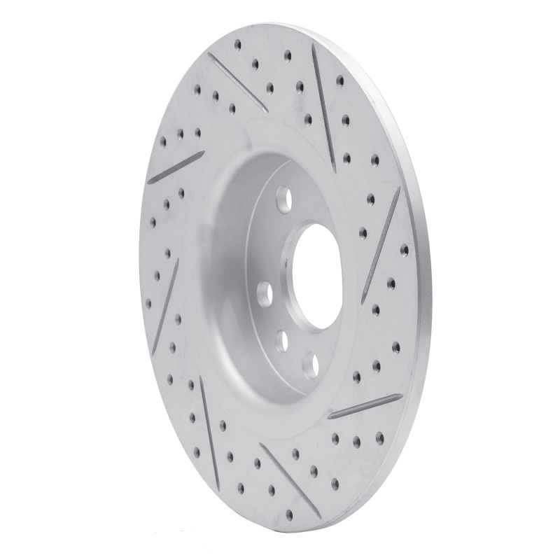 Jaguar E-Pace Brake Rotor (1) - Rear Left - DFC - Drilled & Slotted Geoperformance - `15-`20