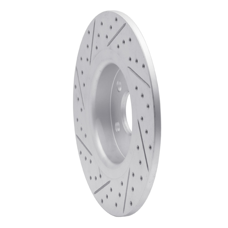 Jaguar E-Pace Brake Rotor (1) - Rear Right - DFC - Geoperformance Drilled & Slotted - `15-`20