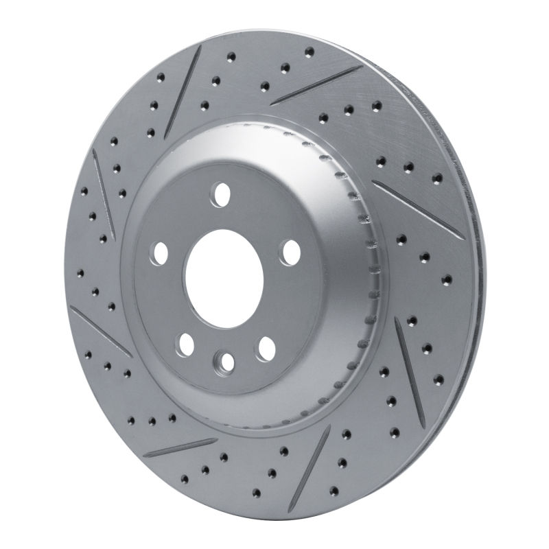 Jaguar I-Pace Brake Rotor (1) - Rear Left - DFC - Drilled & Slotted Geoperformance - `20-`26