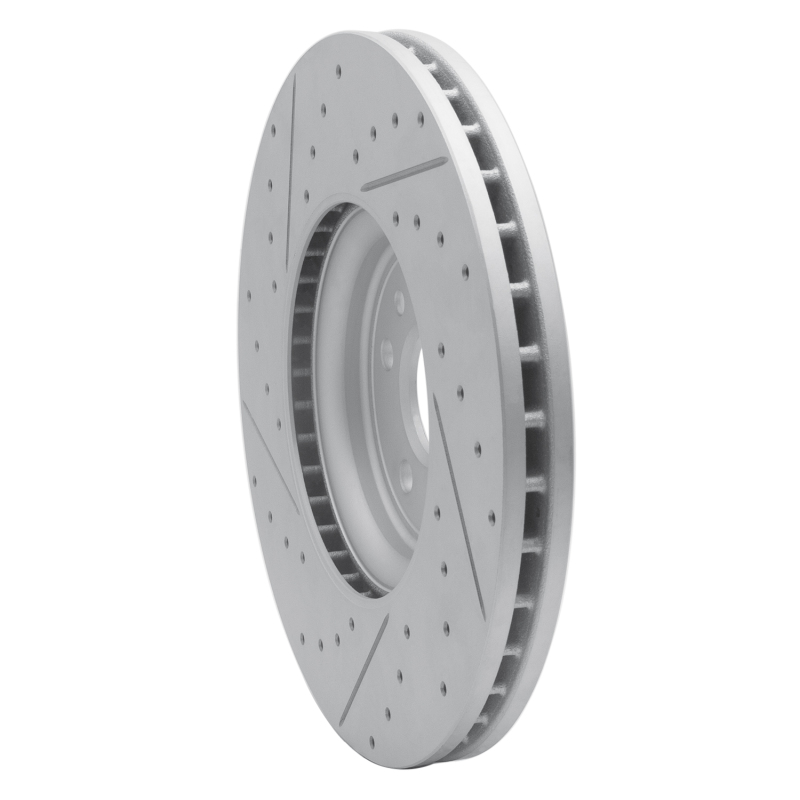 Jaguar Xe Brake Rotor (1) - Front Right - DFC - Geoperf Rotors - Drill & Slot - `17-`20