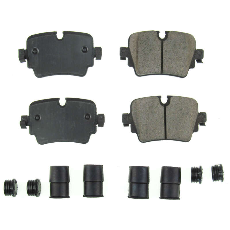 Jaguar F-Type Brake Pads - Rear - PowerStop - Z17 Evolution Ceramic - `14-`19
