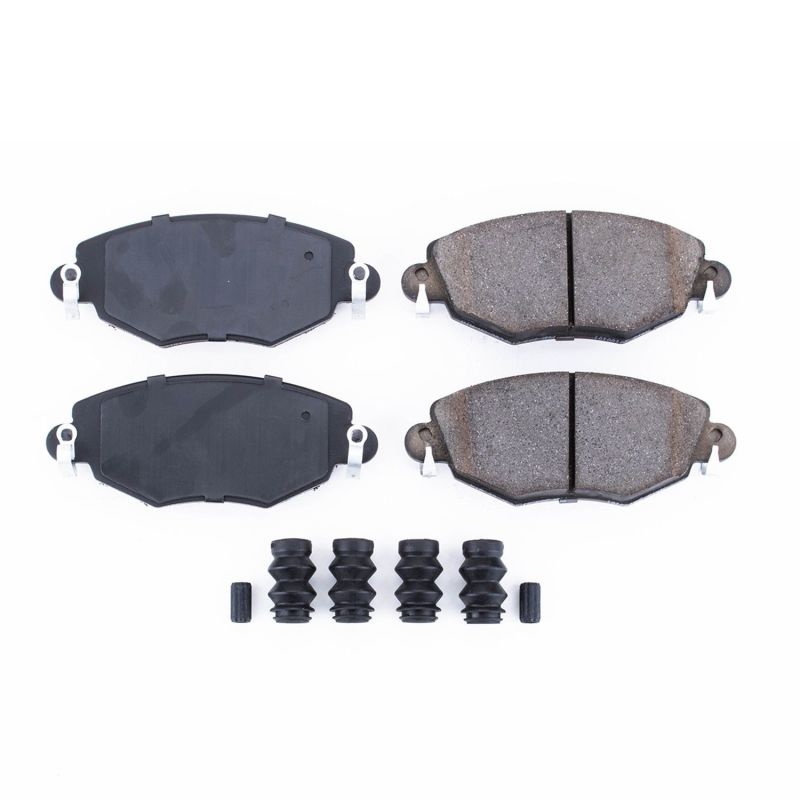 Jaguar X-Type Brake Pads - Front - PowerStop - Z17 Evolution Ceramic - `02-`08