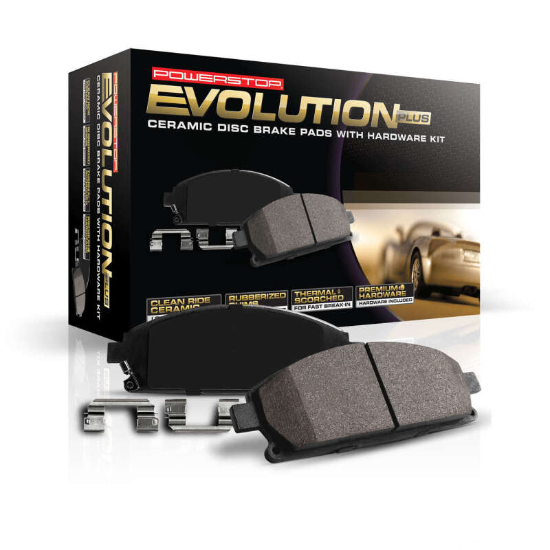 Jaguar X-Type Brake Pads - Rear - PowerStop - Z17 Evolution - `02-`05