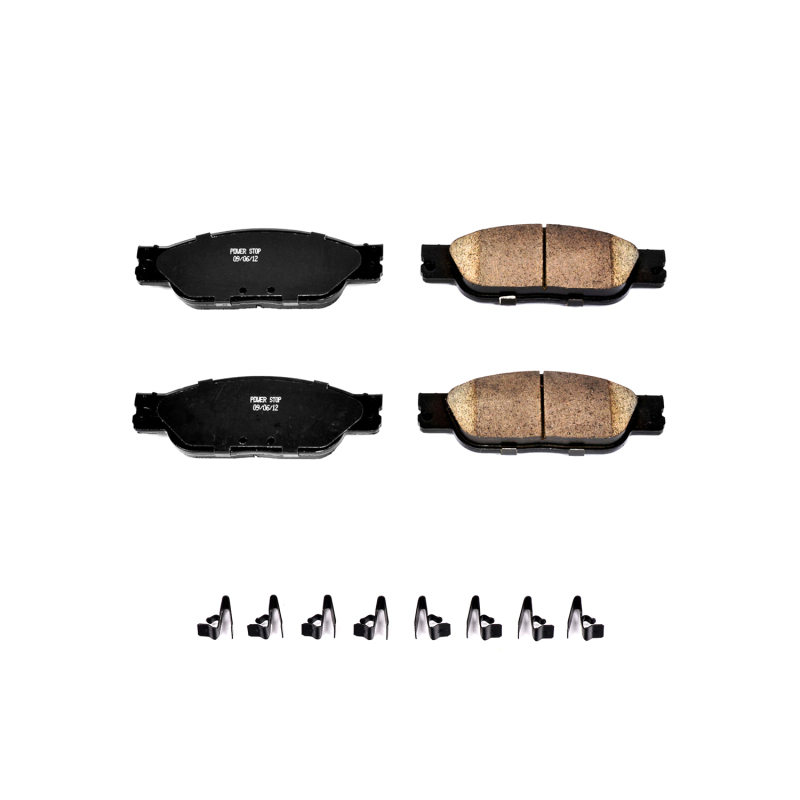 Jaguar S-Type Brake Pads - Front - PowerStop - Z17 Evolution - `03-`05