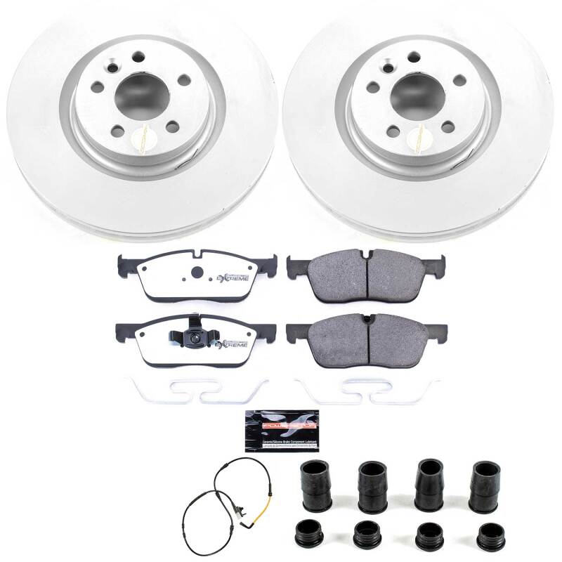 Jaguar E-Pace Brake Kit - Front - PowerStop - Z36 Coated Truck & Tow - `18-`19