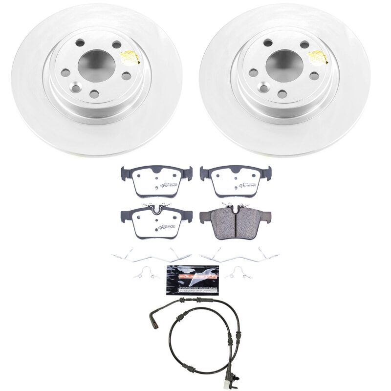 Jaguar E-Pace Brake Kit - Rear - PowerStop - Z36 Coated Truck & Tow - `18-`19