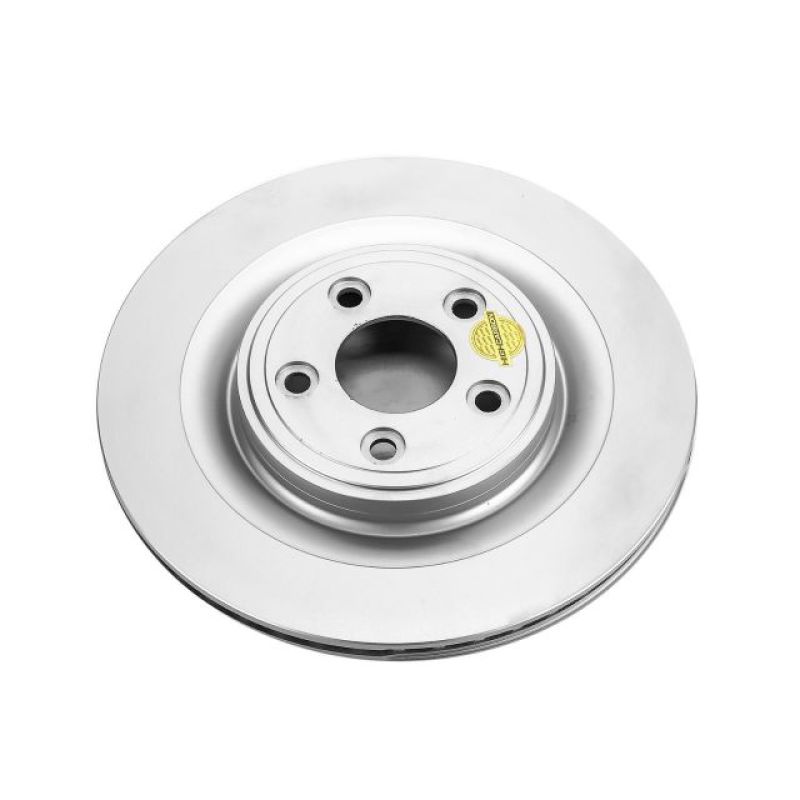 Jaguar S-Type Brake Rotor (1) - Rear - PowerStop - Evolution High Carbon Geomet Coated - `06-`08