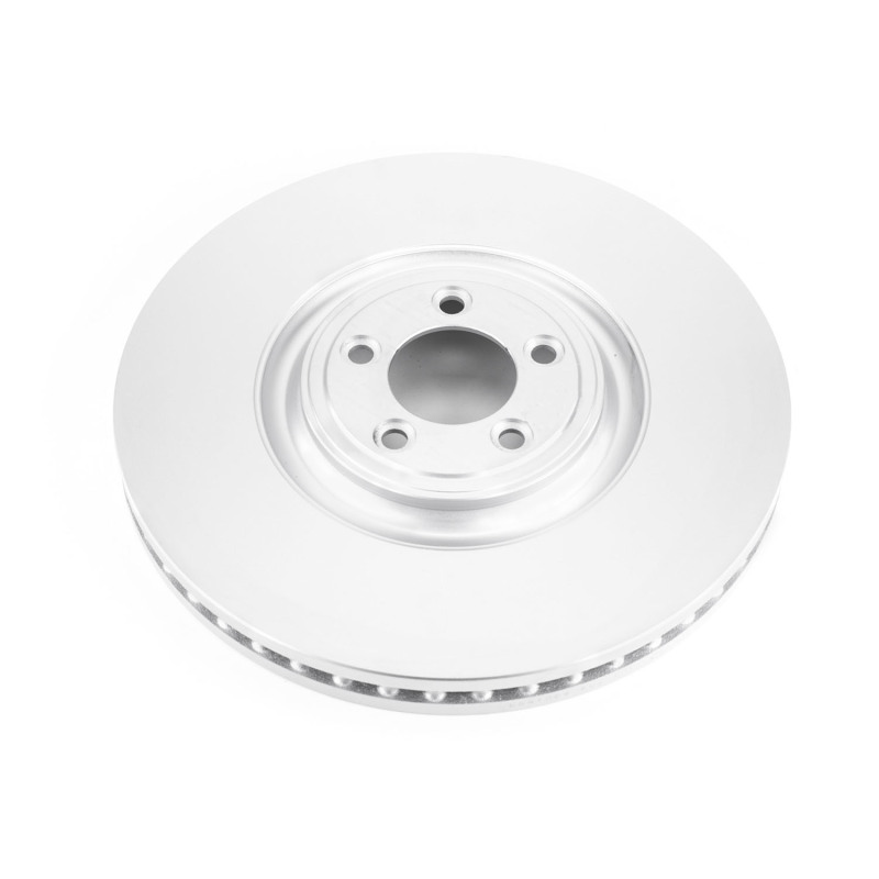 Jaguar F-Type Brake Rotor (1) - Front - PowerStop - Evolution High Carbon Geomet Coated - `14-`19