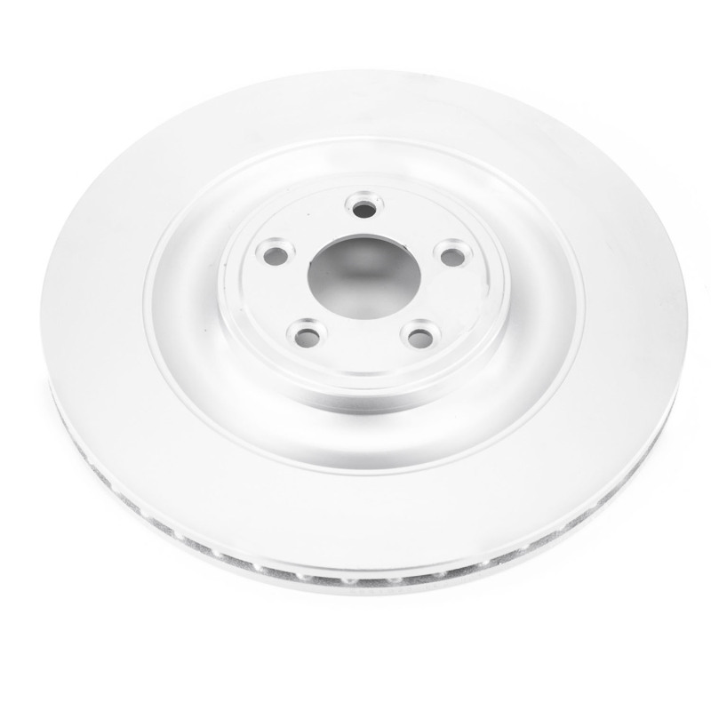 Jaguar F-Type Brake Rotor (1) - Rear - PowerStop - Evolution High Carbon Geomet Coated - `14-`19