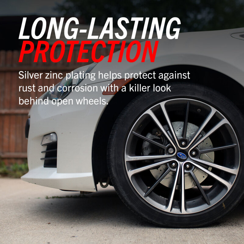 Jaguar F-Type Brake Rotors (2) - Rear - PowerStop - Evolution Drilled & Slotted - Silver - `14-`19