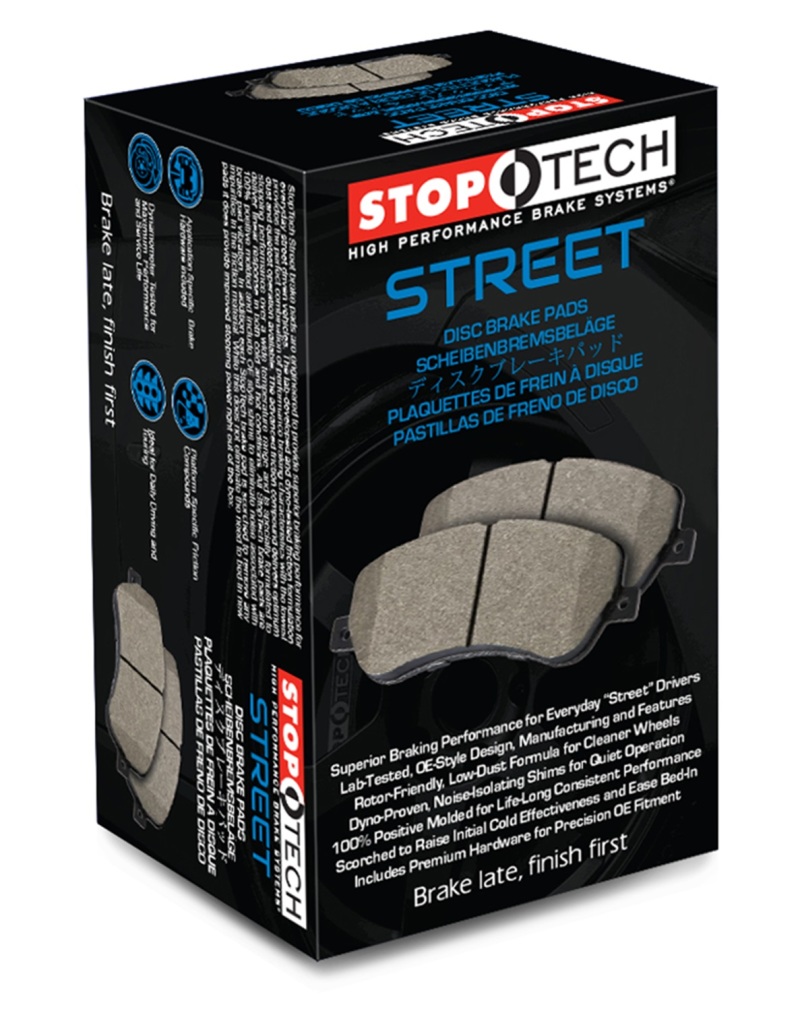 Jaguar XJR575 Brake Pads - Rear - Stoptech - Street Brake Pads - 2018