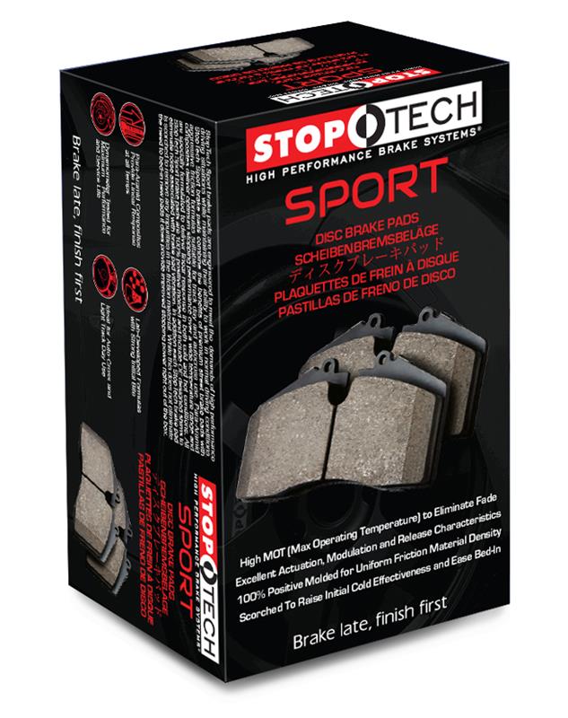 Jaguar XKR Brake Pads - Rear - Stoptech - Sport - `00-`06