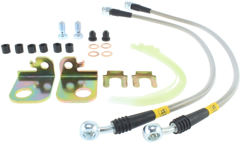 Jaguar S-Type Brake Line Kits - Front - Stoptech - Stainless Steel - `00-`02