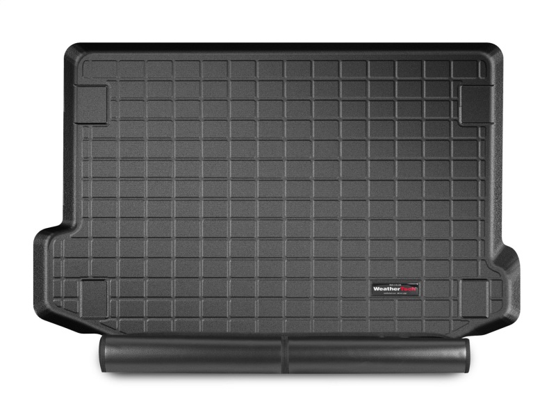 Jaguar E-Pace Cargo Liner - Rear - WeatherTech - With Bumper Protector, Behind 2nd Row Seating - Black - `18-`27