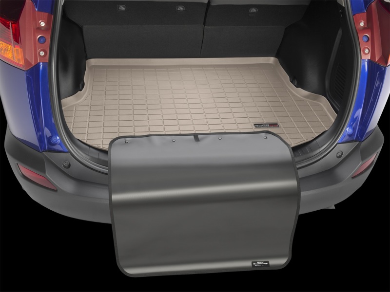 Jaguar F-Pace Cargo Liner - Behind 2nd Row Seating - WeatherTech - w/ Bumper Protector - Black - `17-`27