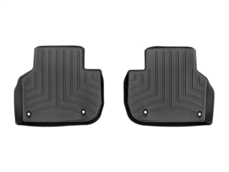 Jaguar XF FloorLiner - Rear - WeatherTech - DigitalFit - Black - `16-`27