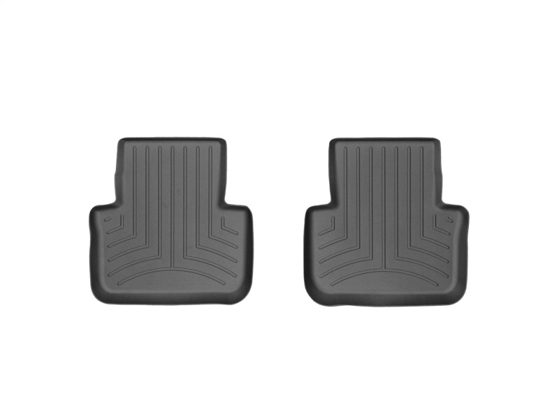 Jaguar XF FloorLiner - Rear - WeatherTech - DigitalFit - Black - `09-`12