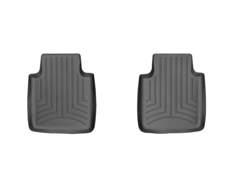 Jaguar XJ Floor Mats - Rear - WeatherTech - DigitalFit - Black - `11-`27
