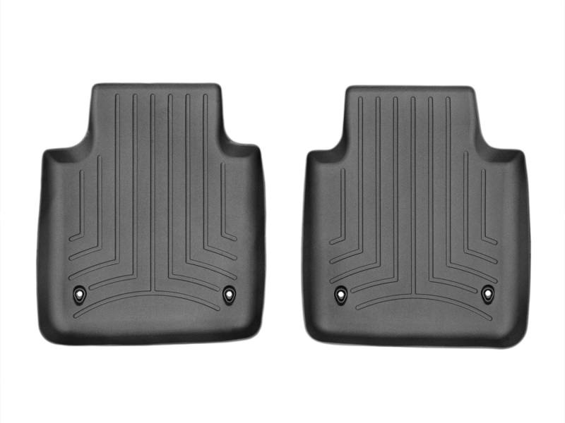 Jaguar XJ Series FloorLiner - Rear - WeatherTech - DigitalFit - Black - `11-`27