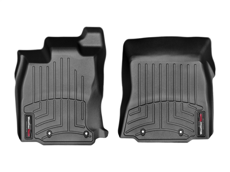 Jaguar XJ Series FloorLiner - Front - WeatherTech - DigitalFit - Black - `13-`27