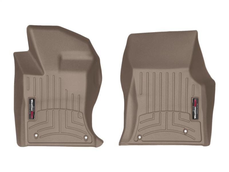 Jaguar XE FloorLiner - Front - WeatherTech - DigitalFit - Tan - `17-`27
