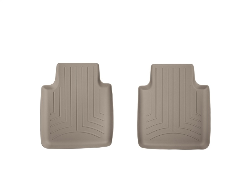 Jaguar XJ Series FloorLiner - Rear - WeatherTech - DigitalFit - Tan - `11-`27