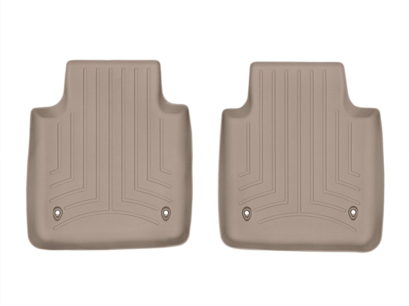 Jaguar XJ FloorLiner - Rear - WeatherTech - DigitalFit - Tan - `11-`27