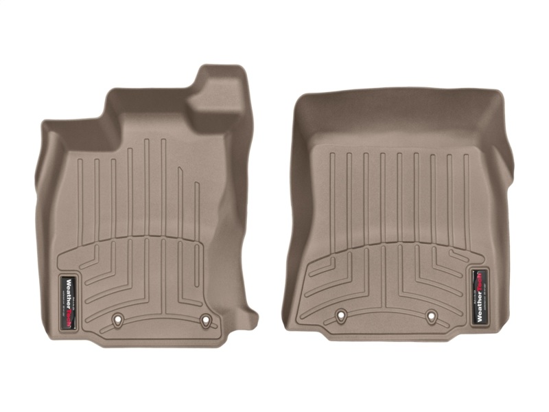 Jaguar JX Series FloorLiner - Front - WeatherTech - DigitalFit - Tan - `13-`27