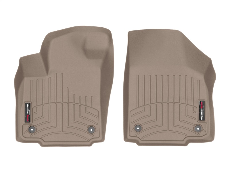 Jaguar XE FloorLiner - Front - WeatherTech - DigitalFit - Tan - `17-`27