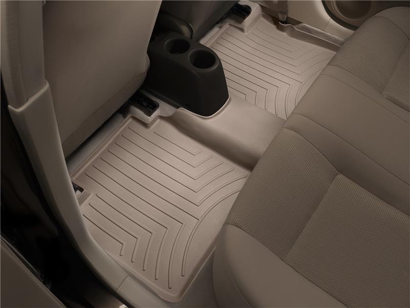 Jaguar XE FloorLiner - Rear - WeatherTech - DigitalFit - Tan - `17-`27