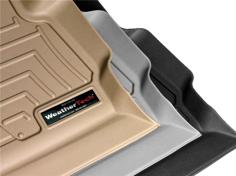 Jaguar XF Floor Mat Set - Front - WeatherTech - FloorLiner DigitalFit - Grey - `09-`12