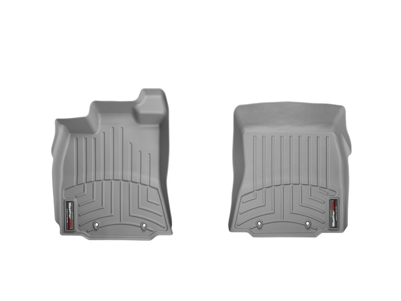 Jaguar XJ Floor Mats - Front - WeatherTech - FloorLiner DigitalFit - Grey - `11-`27