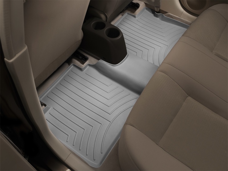 Jaguar XJ FloorLiner - Rear - WeatherTech - DigitalFit - Grey - `11-`27