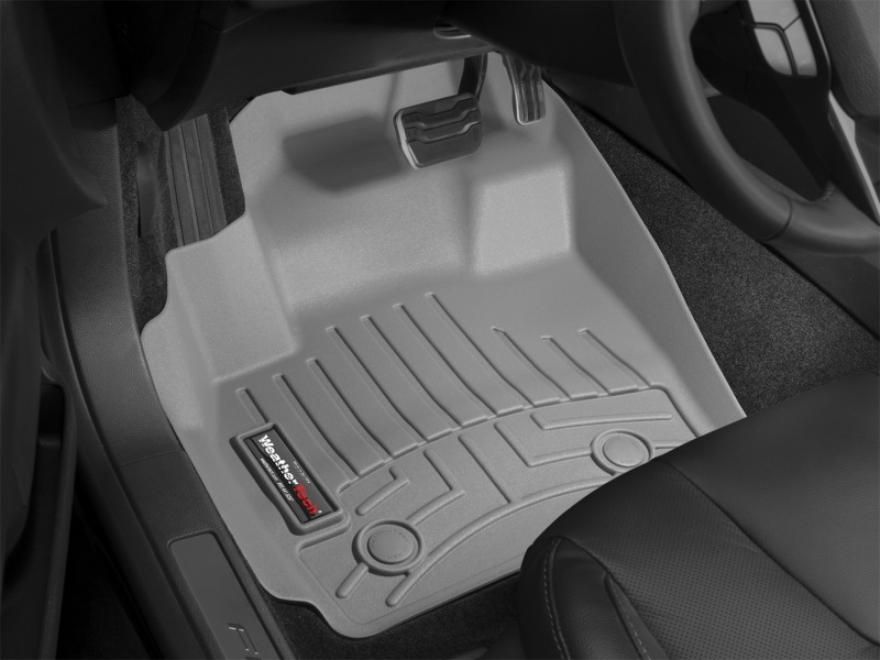 Jaguar F-Type FloorLiner - Front - WeatherTech - DigitalFit - Grey - `16-`27