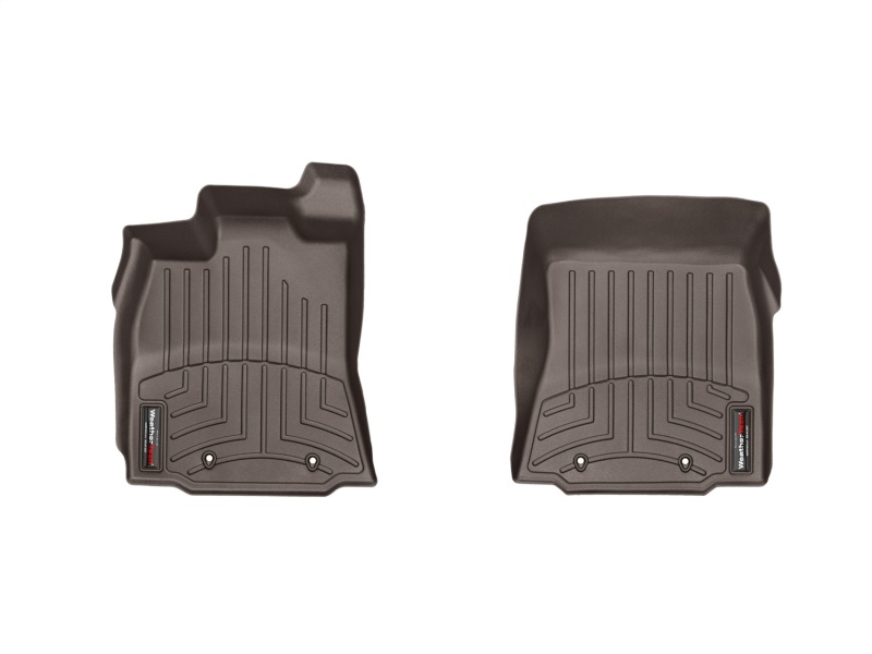 Jaguar XJ FloorLiner - Front - WeatherTech - DigitalFit - Cocoa - `11-`27