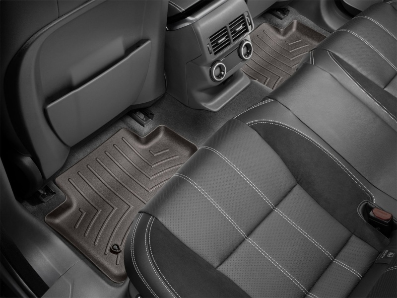 Jaguar F-Pace FloorLiner - Rear - WeatherTech - DigitalFit - Cocoa - `17-`27