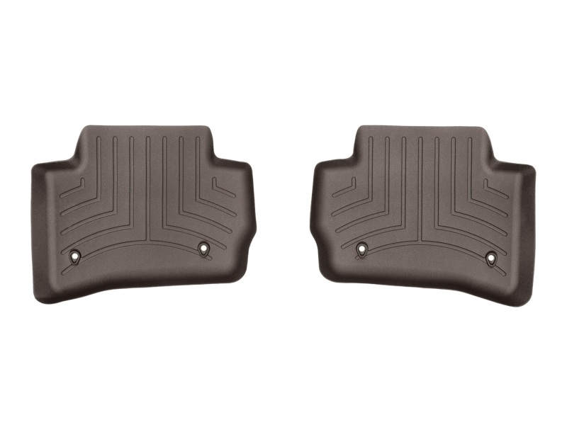 Jaguar F-Pace FloorLiner - Rear - WeatherTech - DigitalFit - Cocoa - `17-`27