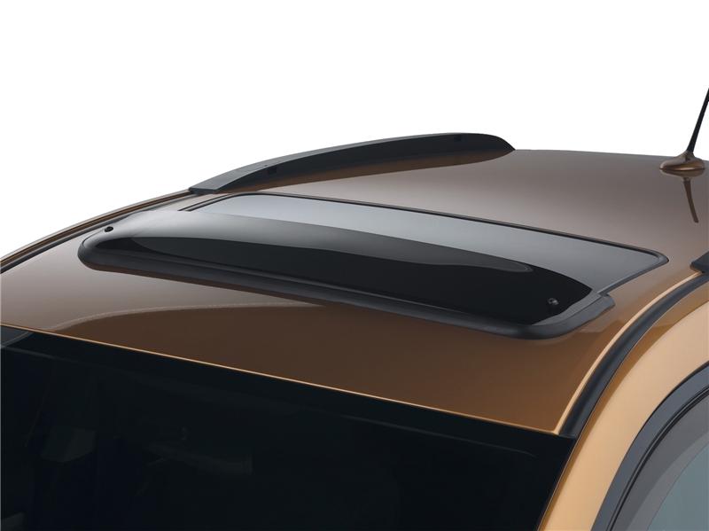 Jaguar XJ-Type Sunroof Wind Deflector - WeatherTech - Dark Smoke - `04-`09