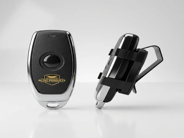 Front License Plate Mount - Powered Retractable Mount - SHOW-N-GO 