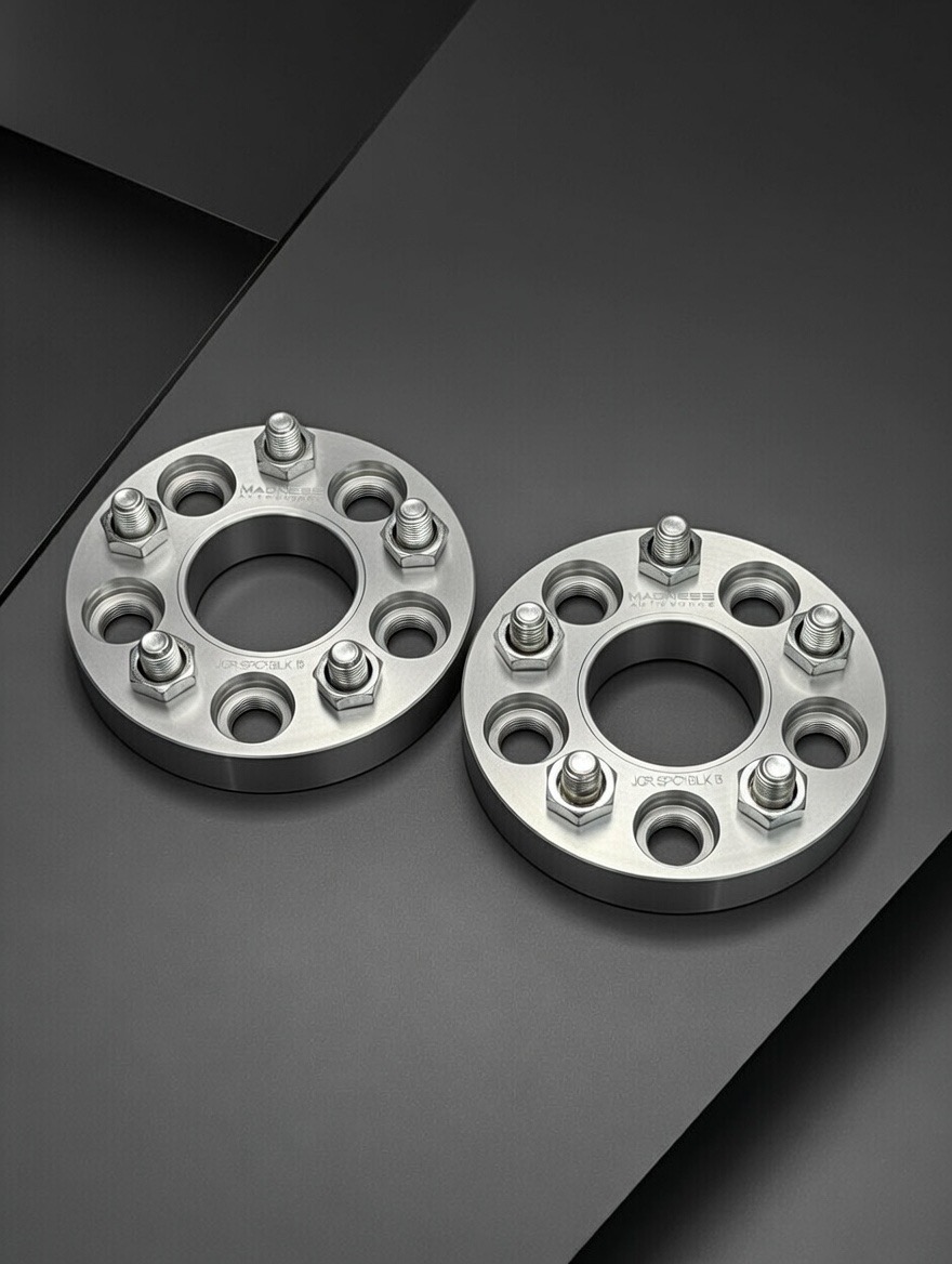 Jaguar F-Type Wheel Spacers - MADNESS - 20mm - set of 2 - Silver Finish